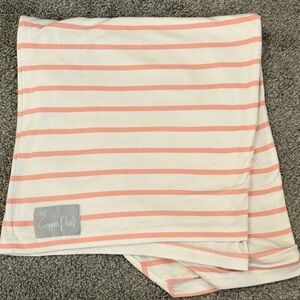 Copper Pearl Pink Striped nursing cover